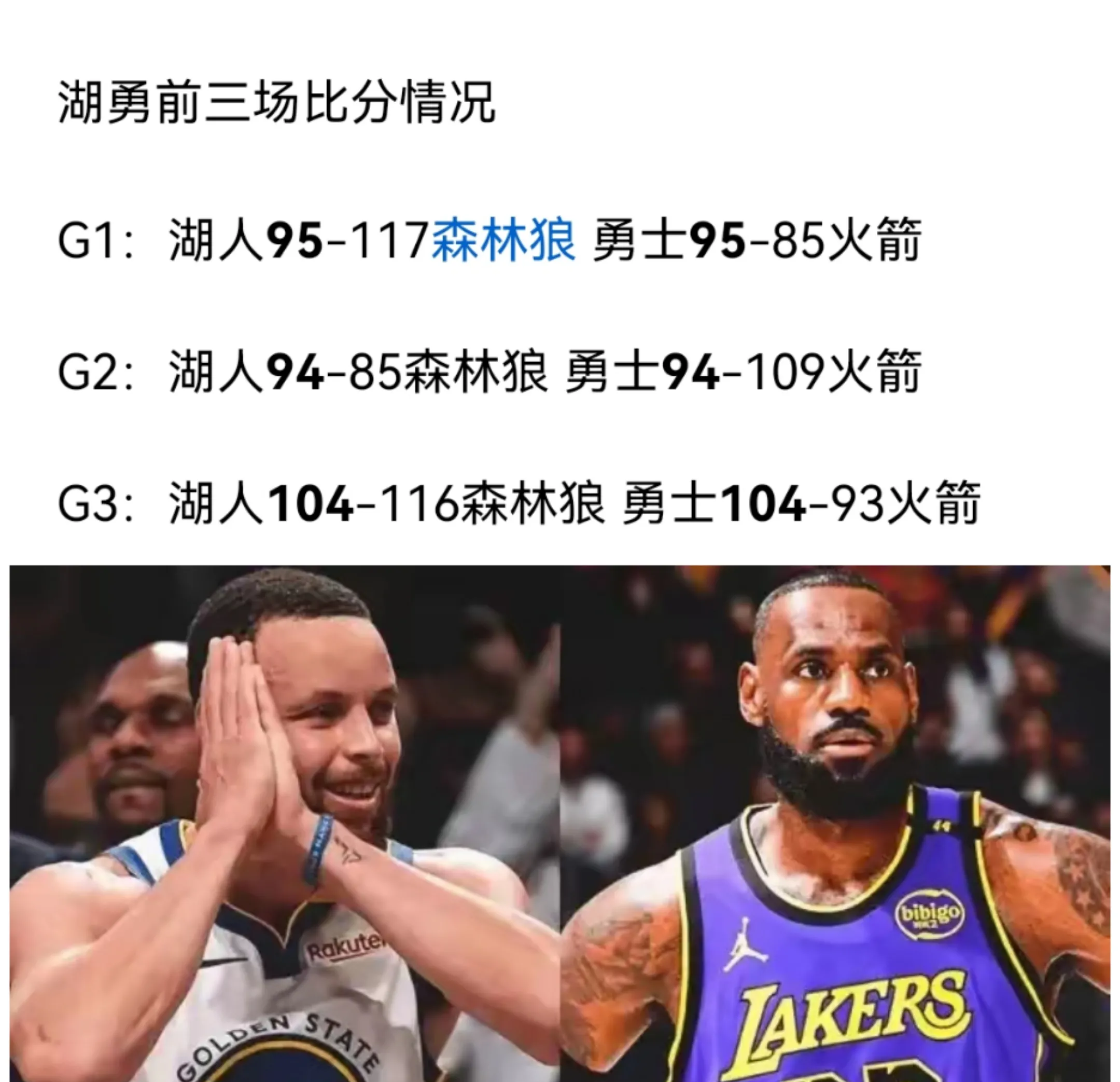 面对湖人，湖人上演压倒性一战的简单介绍