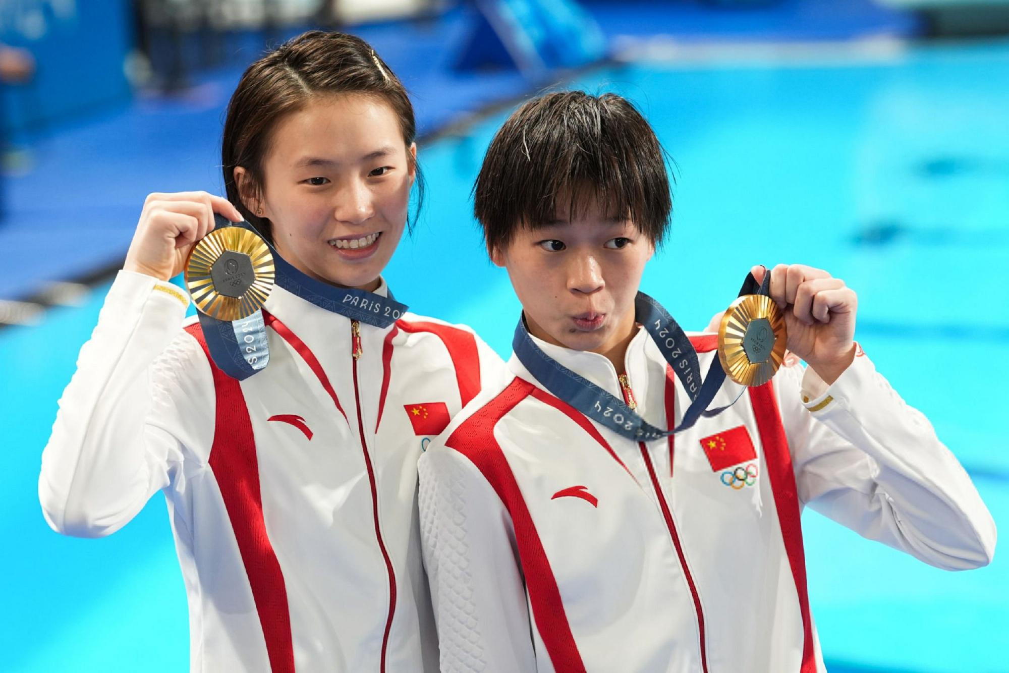 德国跳水队包揽女子双人跳台金银牌